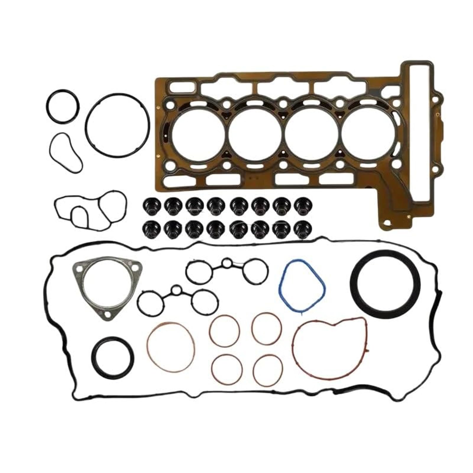 Set di guarnizioni di ricambio per motore con guarnizioni e anelli per applicazioni EP6 1.6T, 60924414687 0197P8 Parti di manutenzione del veicolo per riparazione officina preparazione set guarnizioni