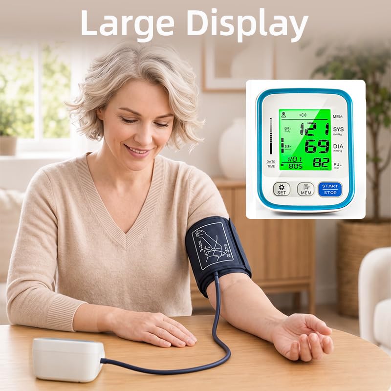 Image of Blood Pressure Monitor for Home Use Accurate Reading