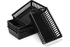 Slim Pencil Organizer Storage Container Pencil Color Pencil Marker Crayon Small Plastic...