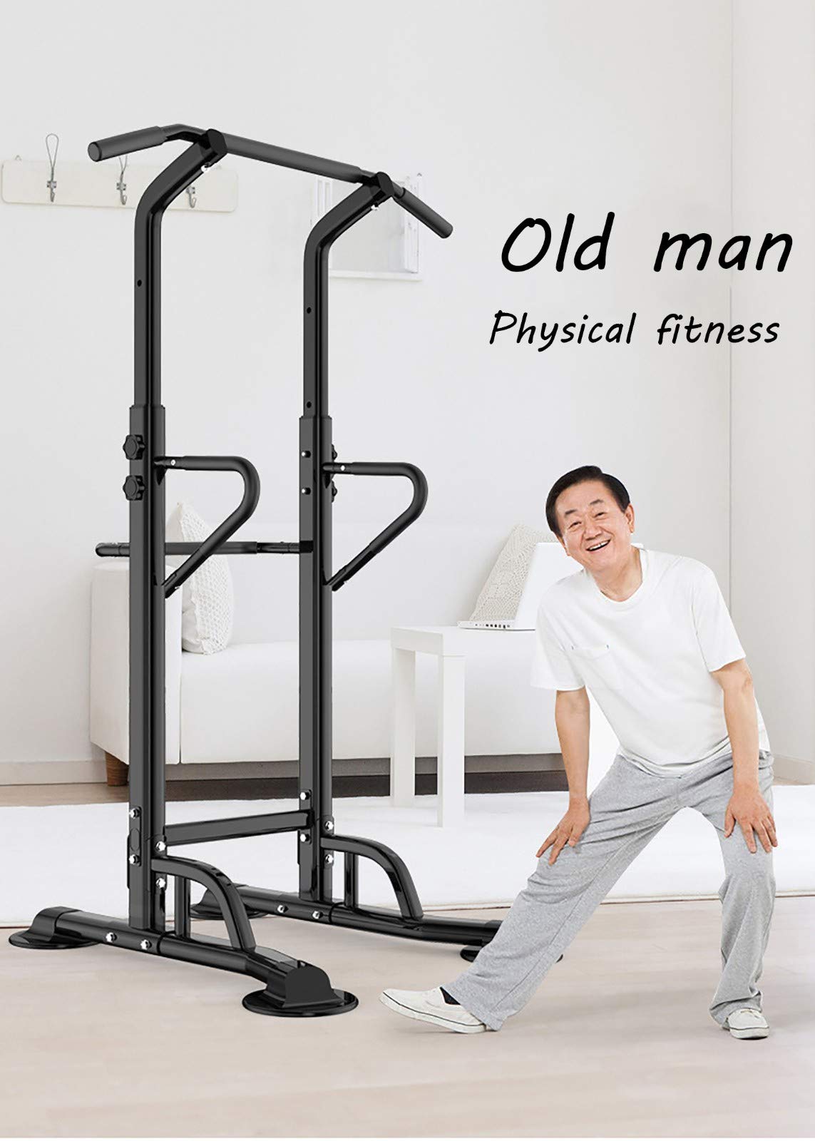 Squat Rack Pull-Ups Bar Barre parallele singole per uso domestico multifunzionale pull-up indoor riser barra orizzontale training rack