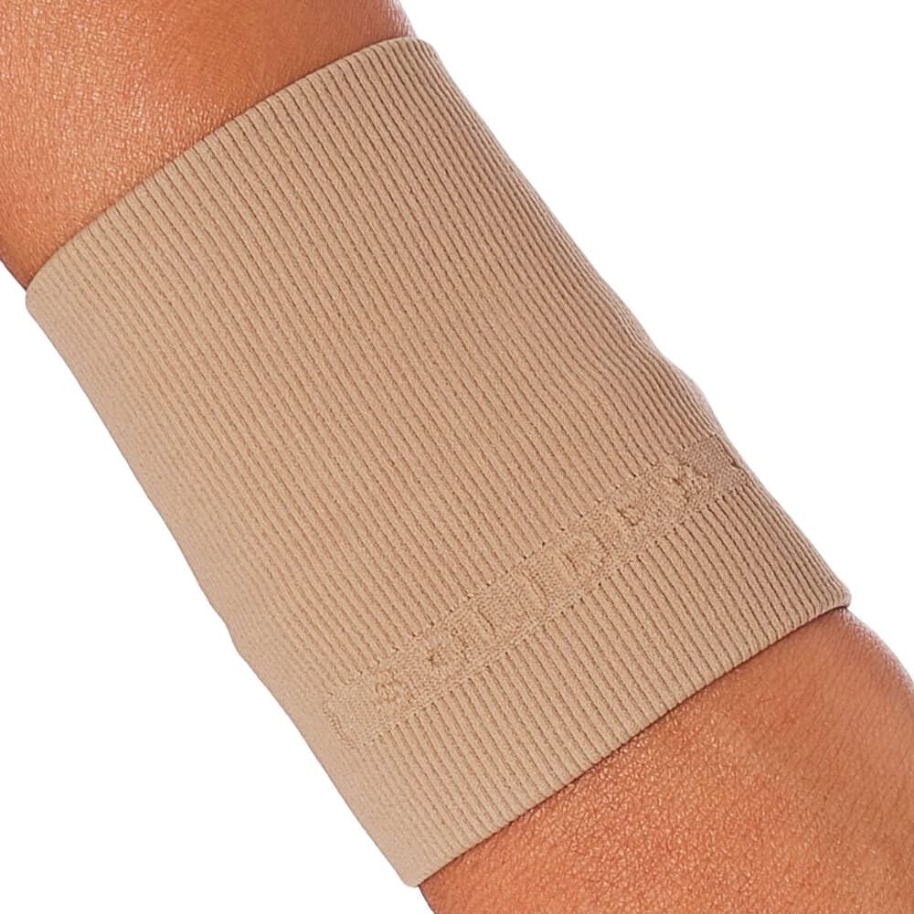 SOLIDEA Muñequera Tendinitis Muñeca Silver Support Wrist Compresión Graduada 34/46 mmHg | Muñequera Tunel Carpiano, Muñequera, Muñequera Deportiva (Camel, M)