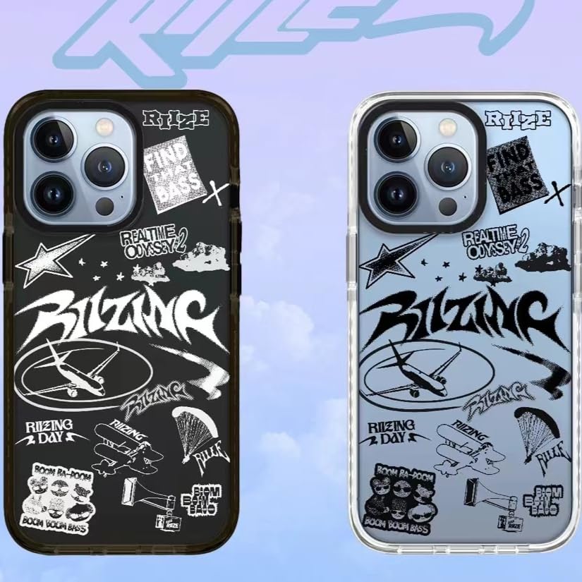 Amazon.co.jp: K-POP ライズ RIIZE スマホケース iPhone用 携帯ケース