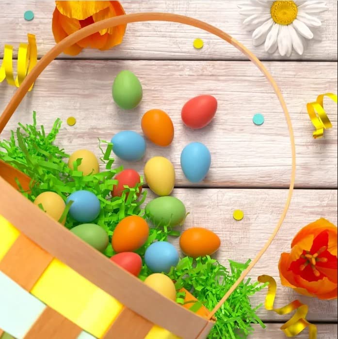 Miniatura 4 de Cadbury - Mini huevos recubiertos de caramelo de chocolate para cesta de Pascua (chocolate con leche, arcoíris, 30 onzas)