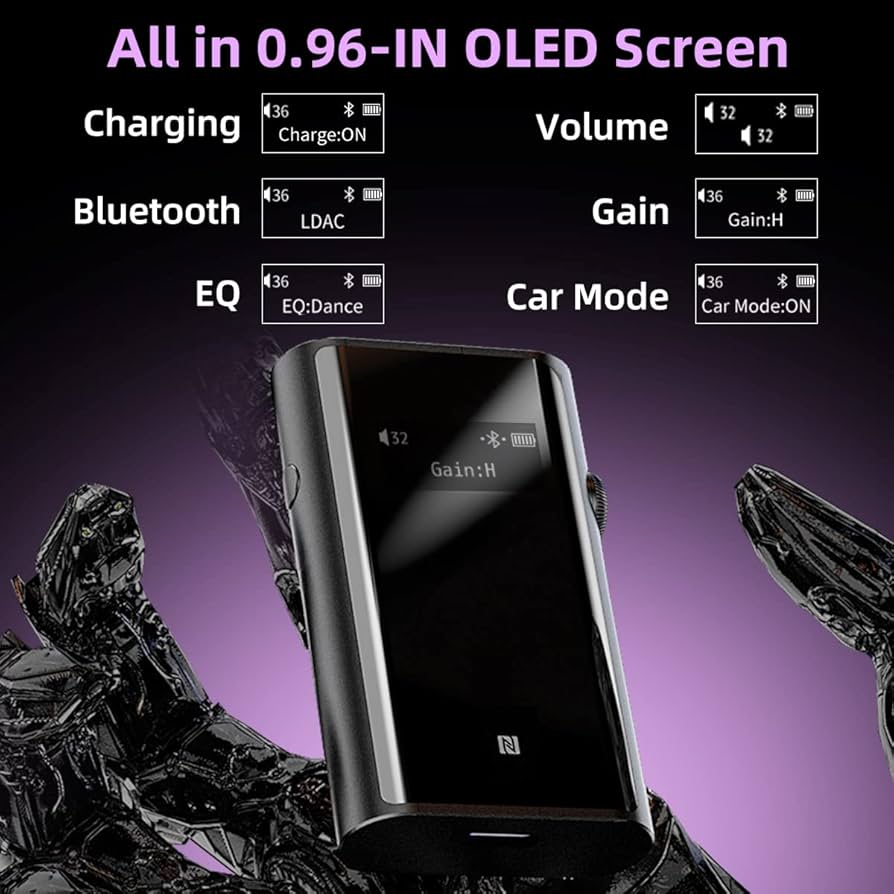 Amazon.com: SHANLING UP5 耳機放大器/DAC 藍牙5.0,高分辨率接收器