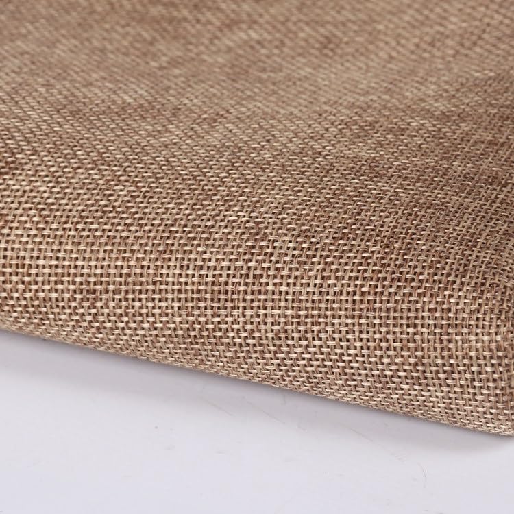 Speaker Grill Cloth Linen Speakers Fabric Protective Dustproof Mesh Cloth Stereo Fabric Replacement for Media Cabinet KTV Boxes(Gray)