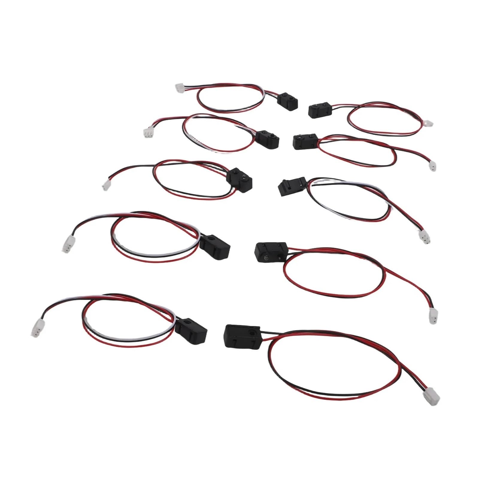 5PC PER Modulo di conteggio LED sensore IR Break Beam | Interruttore fotoelettrico diviso da 3 mm per la misurazione della velocità di rilevamento del movimento(80CM)