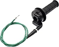Vista 7 de Mango de acelerador giratorio y juego de cables de 39 pulgadas para manubrio de 7/8 pulgadas de 0.866 in, apto para motocross de 4 tiempos de 50