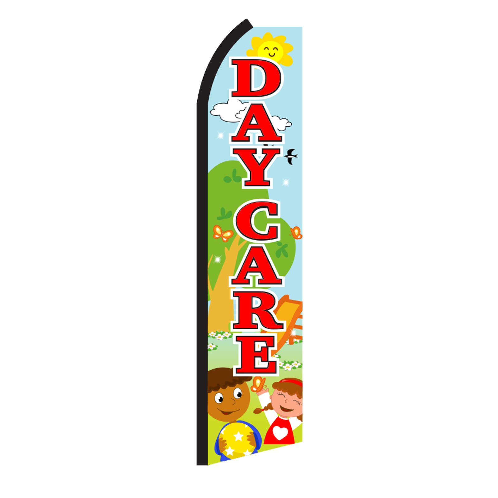 NEOPlex Daycare Playground Swooper Flag