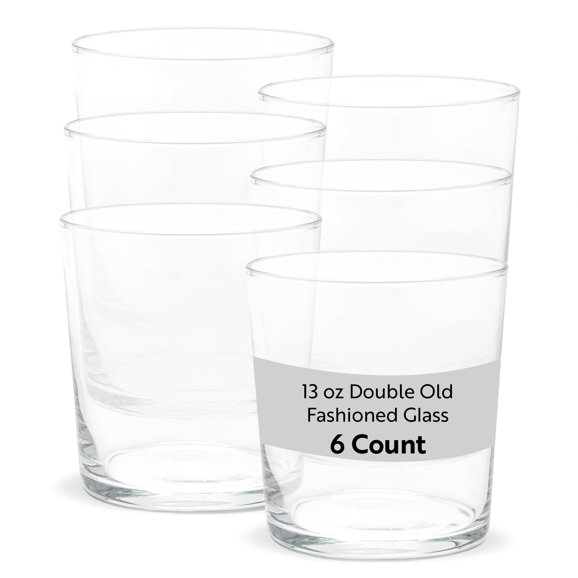 Sumi Beverage Glasses - 6 Pack for Restaurants -9