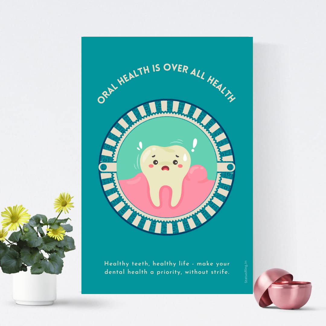 OHF swelling patient education Dental poster for dentist clinic without frame