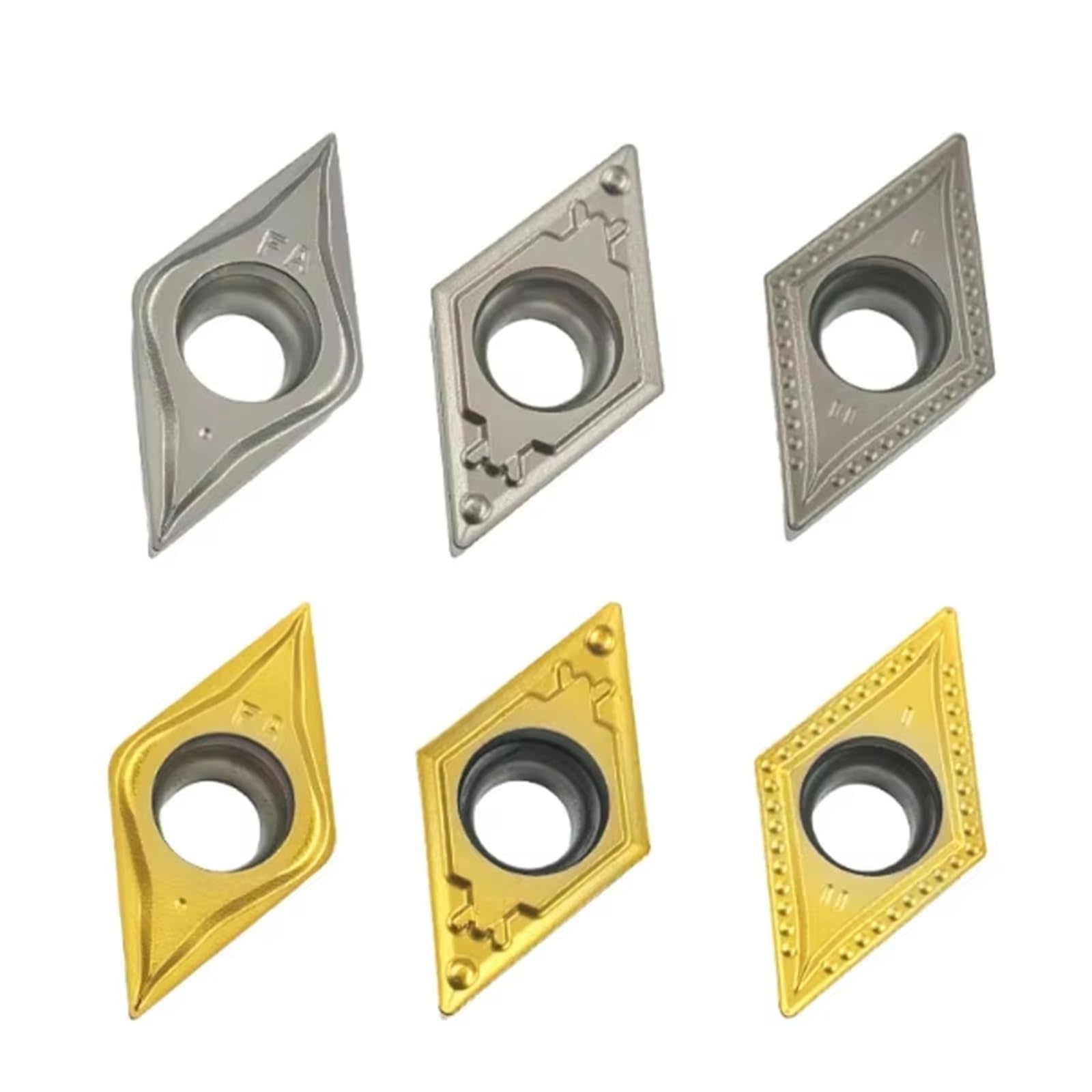 Plaquettes de carbure CNC pour équiper votre tour mécanique de précision 55°