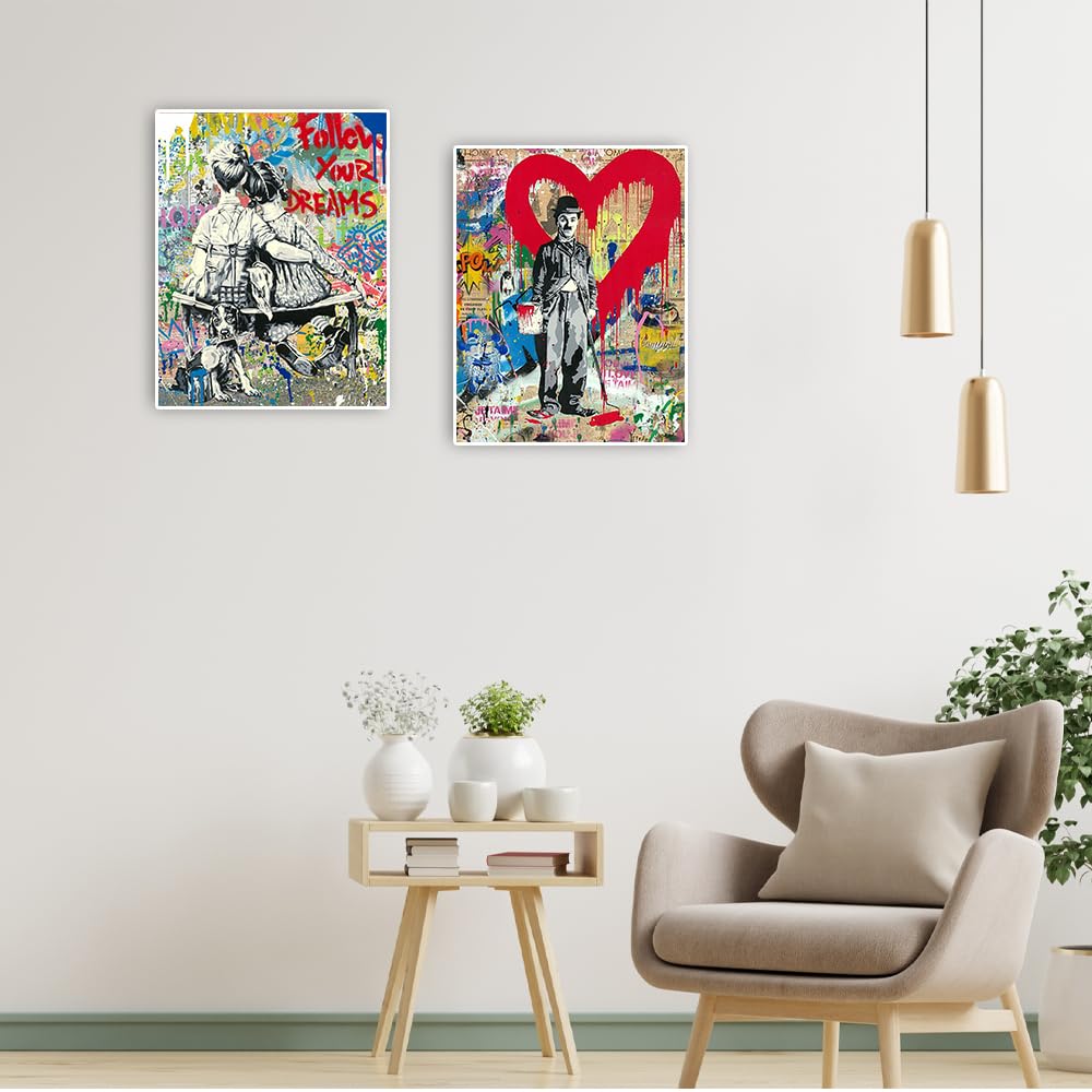 Peinture Diamant Fluorescente 40x50cm - Art Thérapie Oeil Pop Art