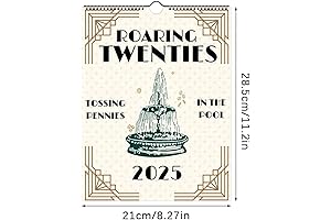 2025 TS Lyrics Calendar: Roaring Twenties