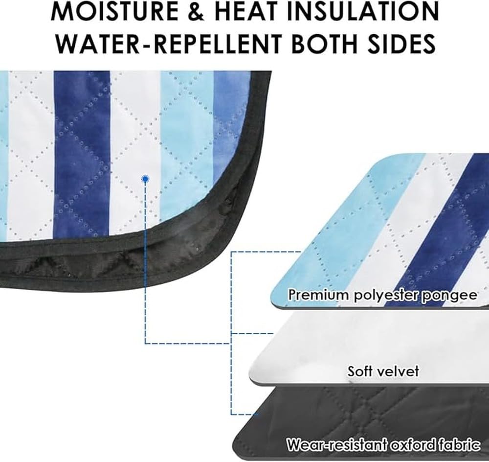 Tappetino da picnic impermeabile per esterni, pieghevole, per