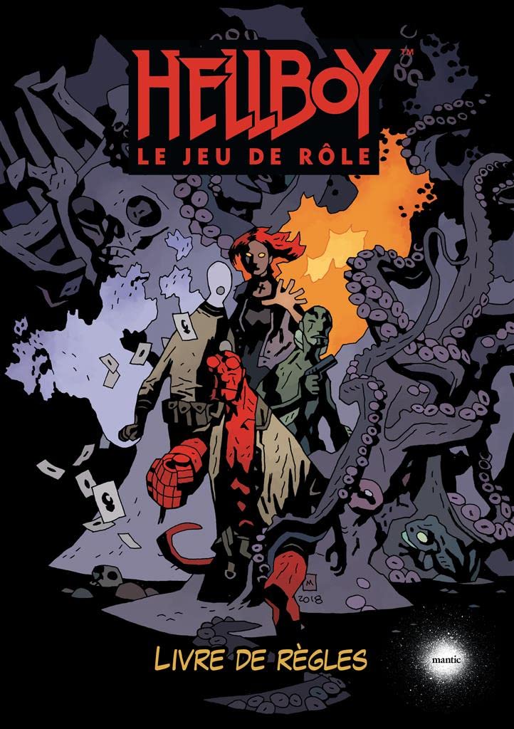 Asmodée Hellboy - Jeu de Rôle - 2 Joueurs - 14 Ans et Plus