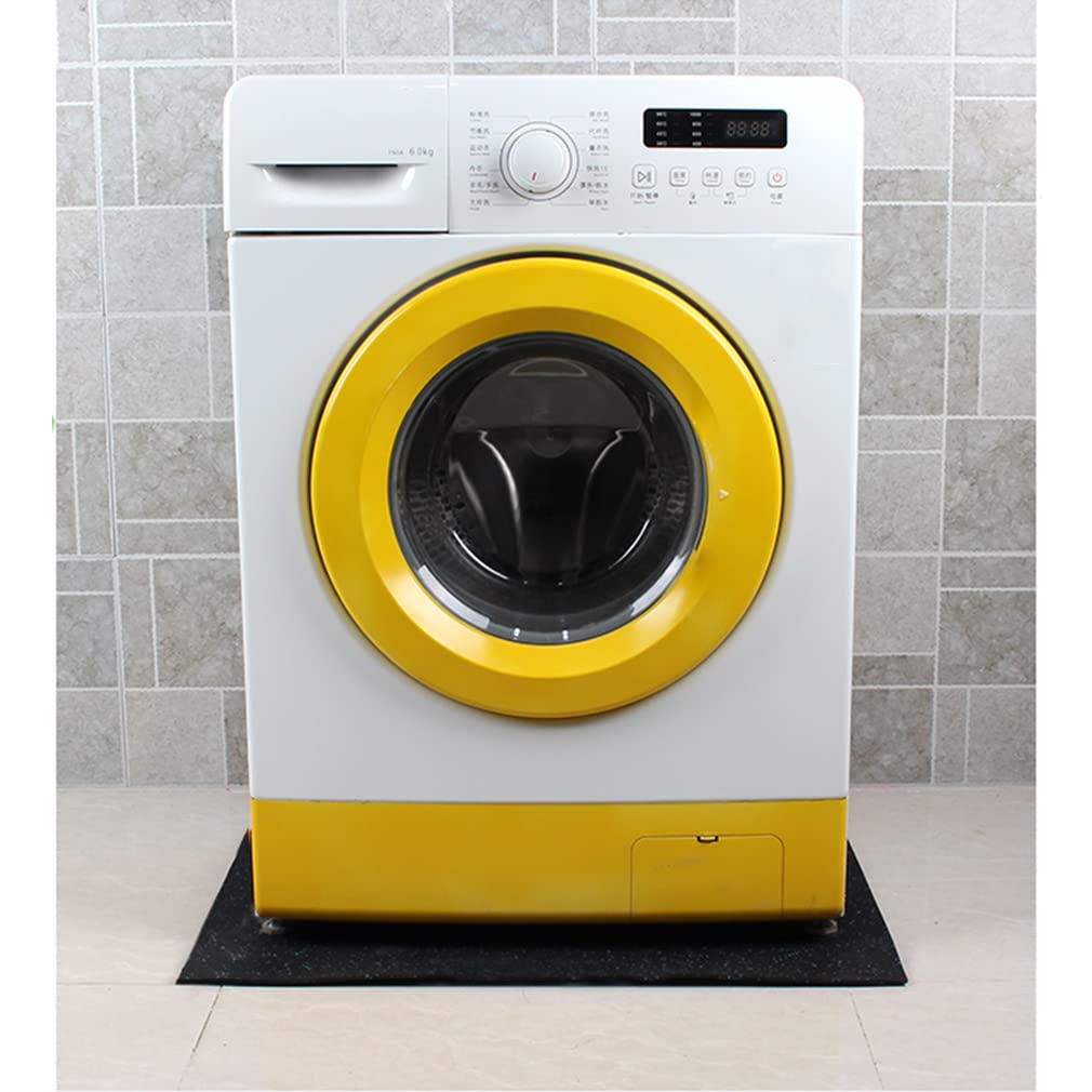 Gummimatte für Trockner, Kühlschränke, Spülmaschinen, Boden schützen Matte 60x70cm Waschmaschinenmatten Vibrationsdämpfer Schallschutzmatte Umweltfreundliche Rubber Mat (A)