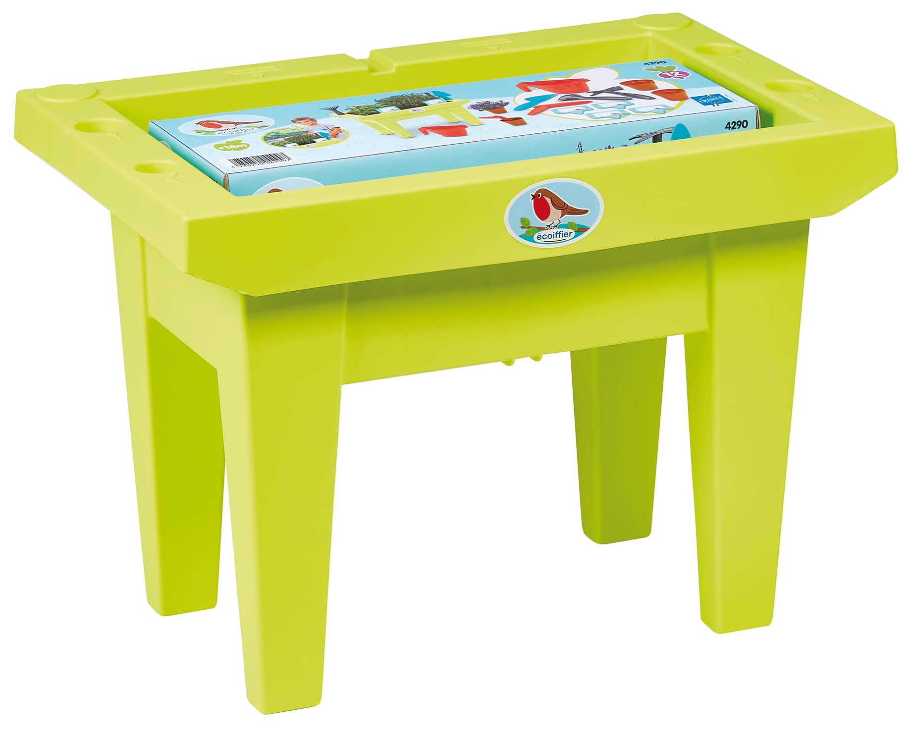 Jouets Ecoiffier - 4290 - La jardinière garnie - Jeu de plein air - Dès 18 mois - Origine France Garantie