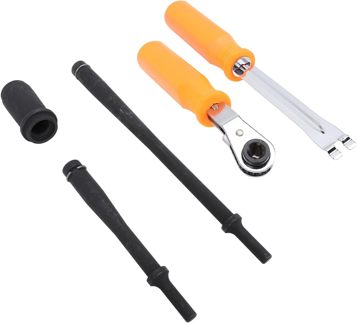 Tbest Anchor Pin Bushing Driver Set Heavy Duty Professional Grade Tool for Truck Trailer 1 3 / 8in (With Automatic Tension Adjuster Release Tool)