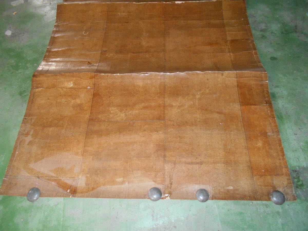 油団(ゆとん)6畳間用　　中古　日本の伝統工芸品　古道具古民芸　古民家再生　夏敷物 油団(ゆとん)6畳間用中古日本の伝統工芸品古道具古民芸古民家再生夏
