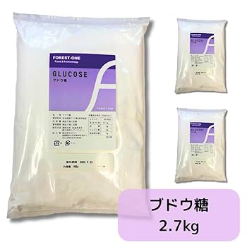 ブドウ糖 専用 Amazon.co.jp: ブドウ糖 グルコース 粉末 2.7kg(900g×3) 2700g