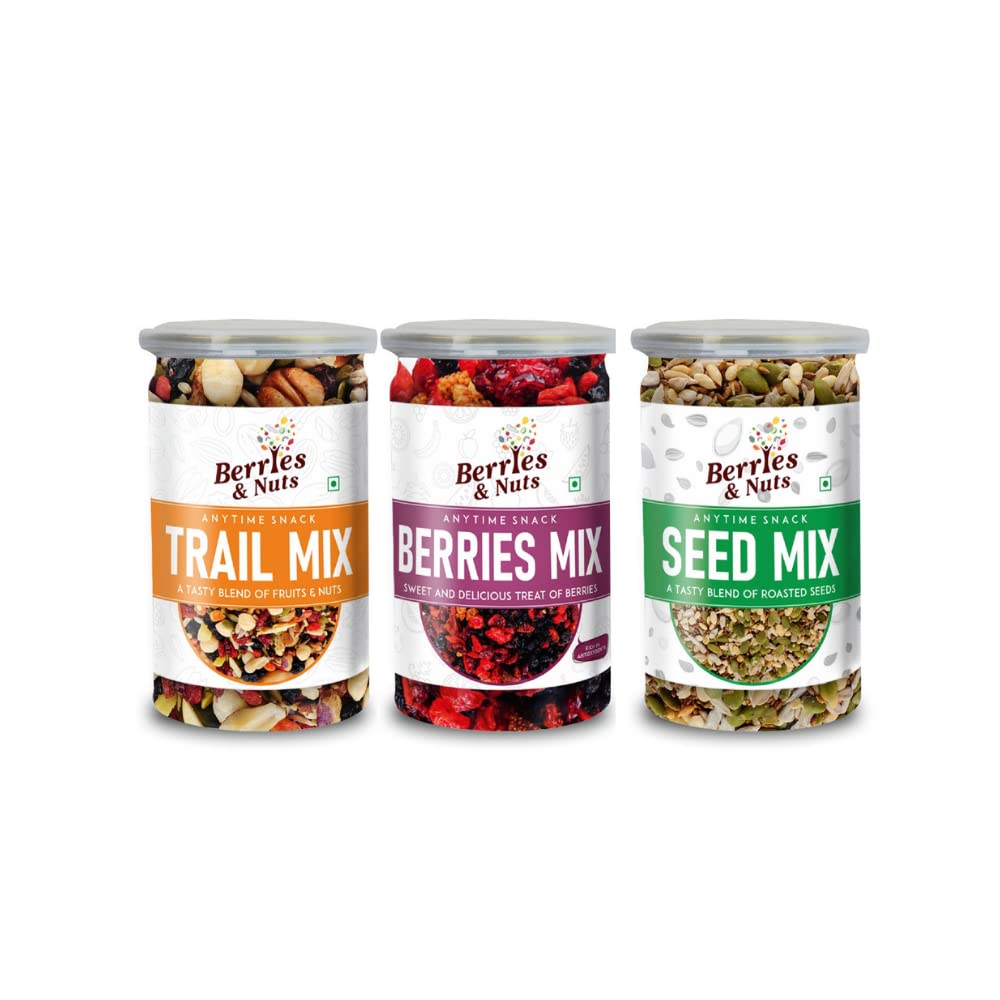 Berries And Nuts Trail Mix, Berries Mix & Seed Mix Combo | Trail Mix 200 Grams, Berries Mix 200 & Seed Mix 200 Grams (B0B5TQ12BY) Amazon Price History, Amazon Price Tracker