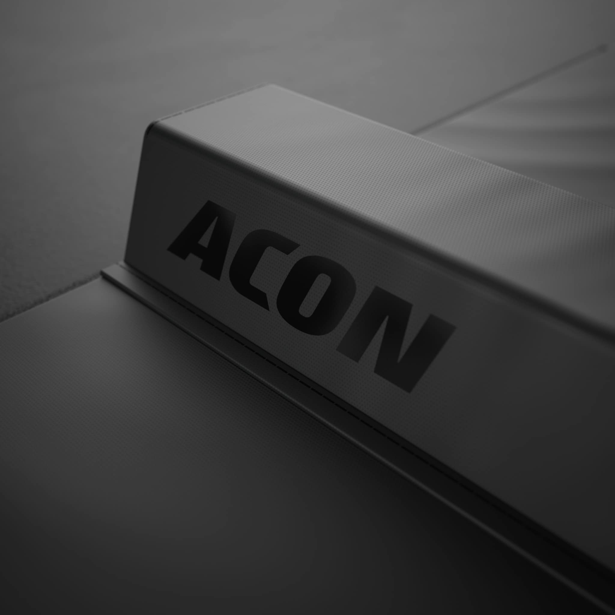 Acon Gym Beam Black Edition 7.9ft for Gymnastics and Beam Training, Foldable