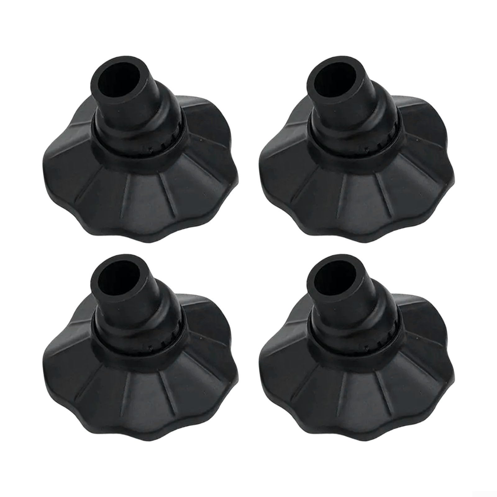4pcs Outdoor Chair Leg Mats Plastic Non-Slip Foot Pads Anti-Sink Covers for Camping Hiking Fishing Prevent Sinking 13mm 15mm 16mm(16mm)