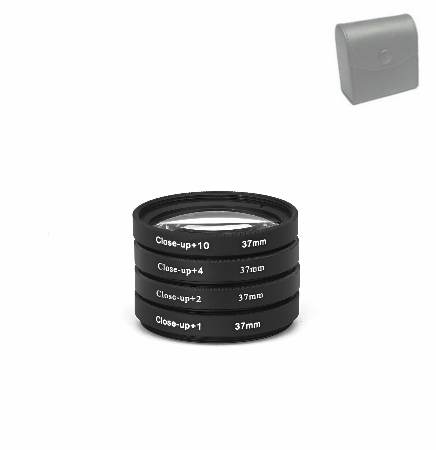 37mm Close-Up Filter Set +1+2 +4 +10 Makrolinse Nahlinse Close Up 37 mm