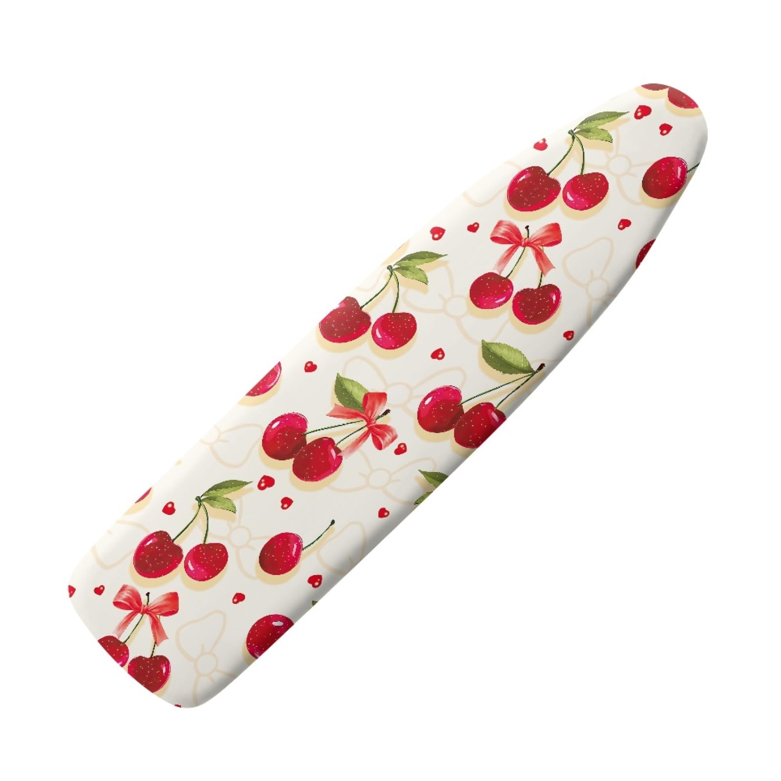 Ironing Board Cover 125X43 Cherry Padded Iron Board Cover With Elasticated, Easy Fit And Resists Scorching, Cord Binding & Stretch System