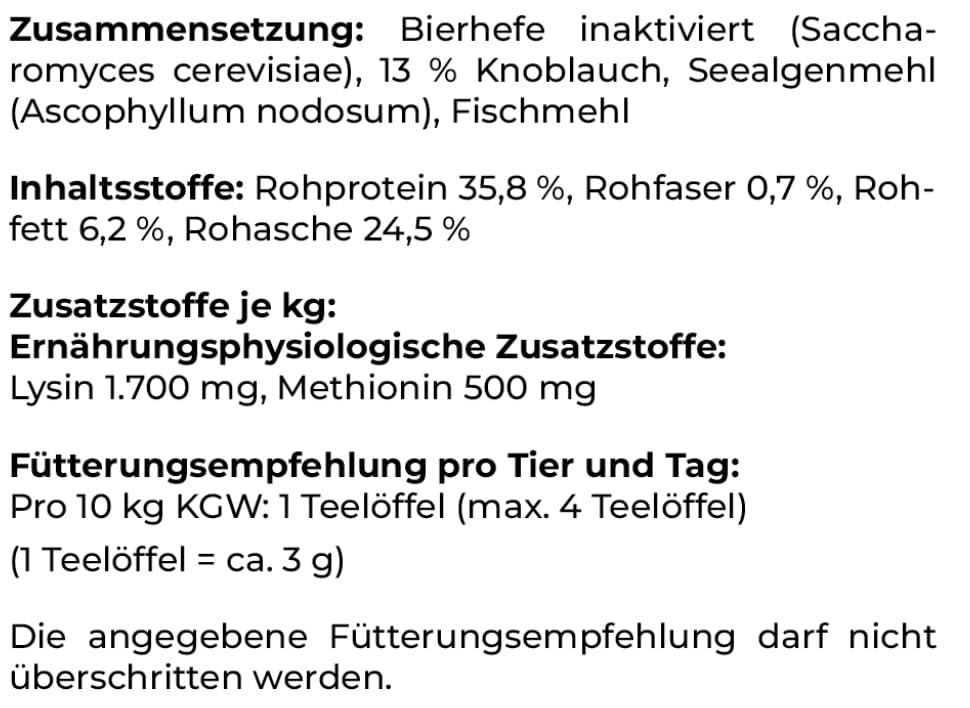 Canina Knoblauch Pulver, 1er Pack (1 x 0.7 kg)