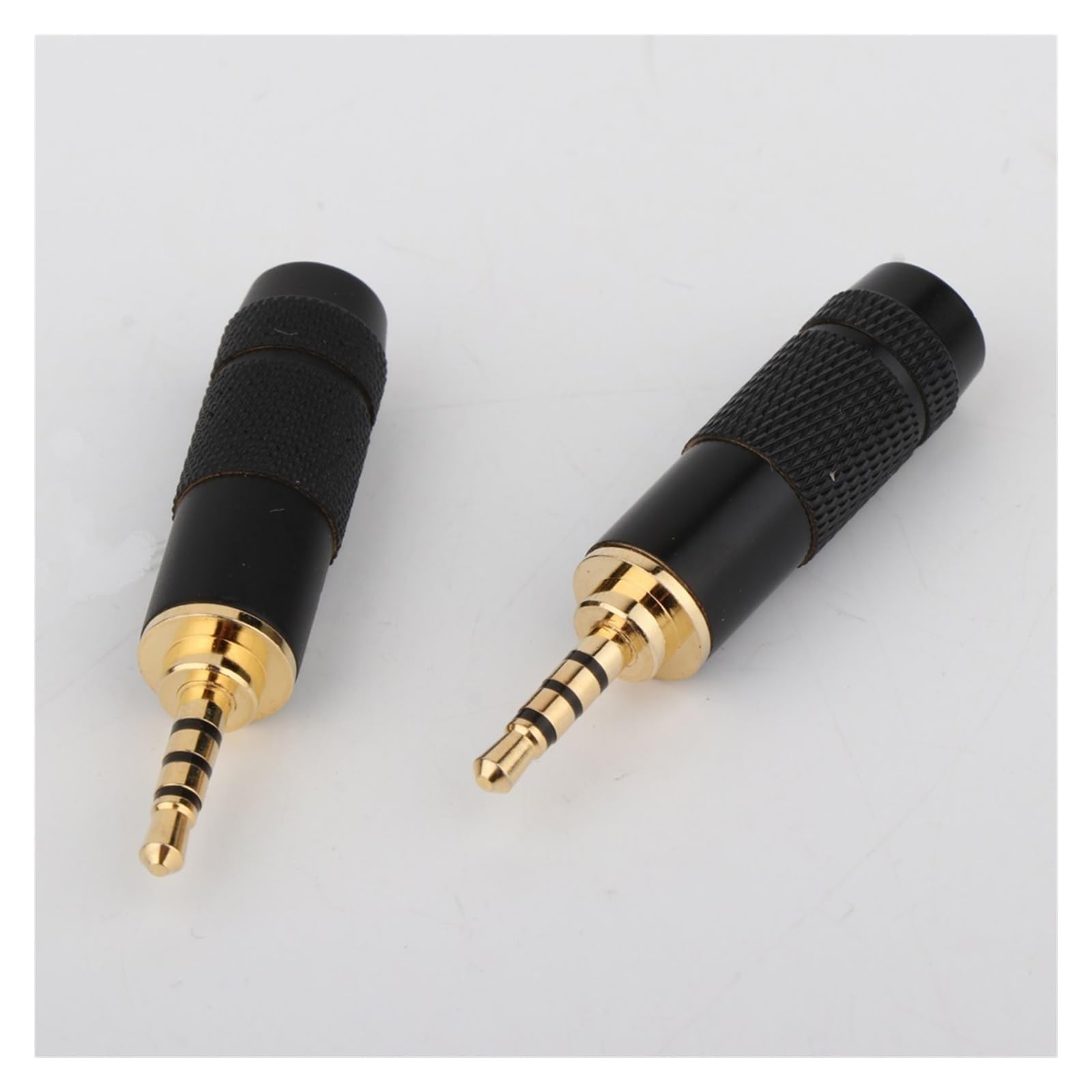 Connecteur audio jack 2,5 mm 4 pôles en métal plaqué or adaptateur à souder pour casque stéréo à monter soi-même