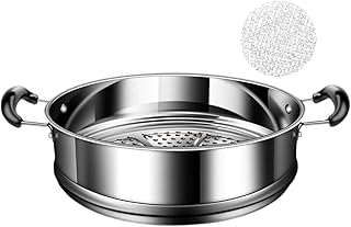 Steamer For Cooking - Stainless Steel Steamers, Steamer Pot | Vegetable Steamers Pot | Multi-functional Cookware For Food Preparation Pasta Vegetable Soup Roughage Home Dumpling Meals Eggs Buns