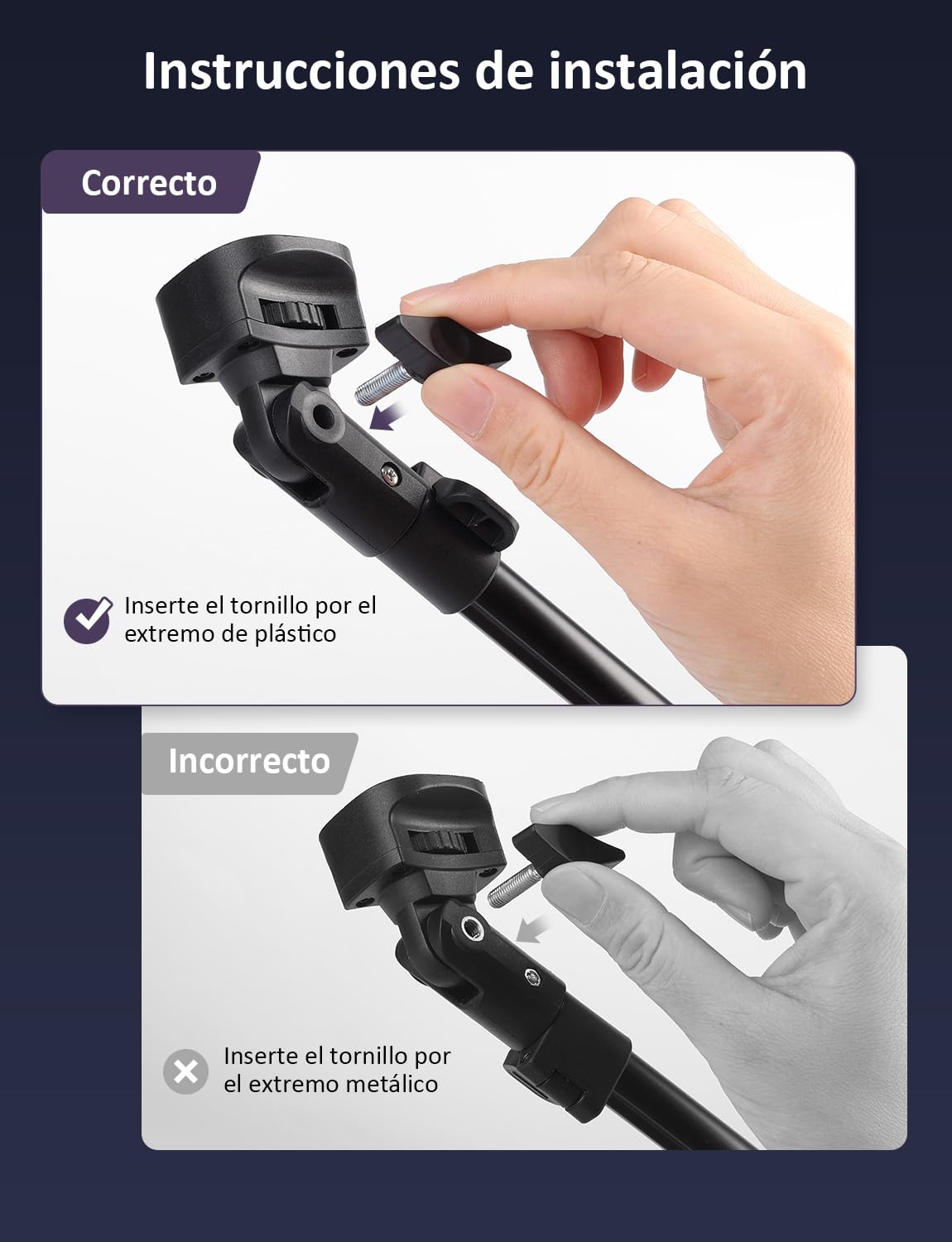 YOHOOLYO Aro de Luz con Tripode 12" Ring Light con Control Remoto 3 Modos 10 Brillos Regulables Anillo de Luz para TikTok, Maquillaje, Video Selfie, Youtube e Live Stream