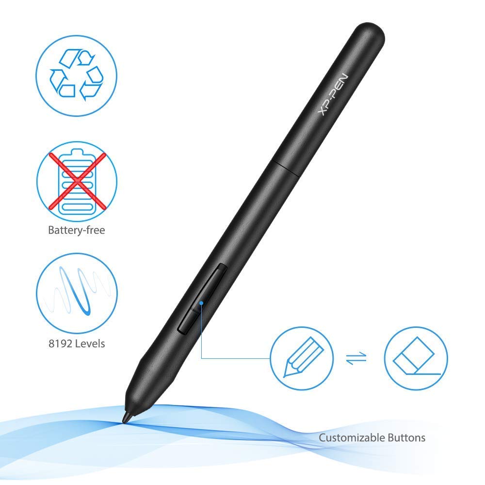 Drawing Tablet-XP-Pen G430S OSU Tablet Graphic Drawing Tablet with 8192 Levels Pressure Battery-Free Stylus, 4 x 3 inch Ultrathin Tablet & PN01 Battery-Free Passive Stylus - Image 7