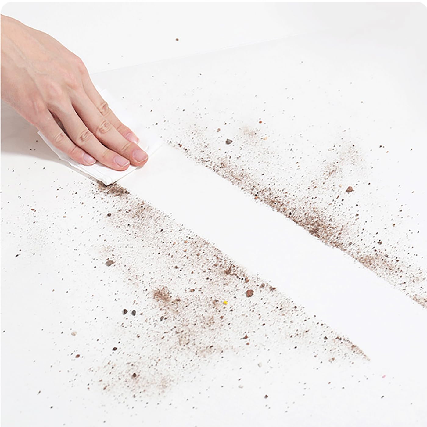 Tapete Transparente para Silla para Suelos Duros,Tapete Antideslizante para Parquet Protector de PVC Transparente de Madera para Silla de Oficina en casa (100x100cm)