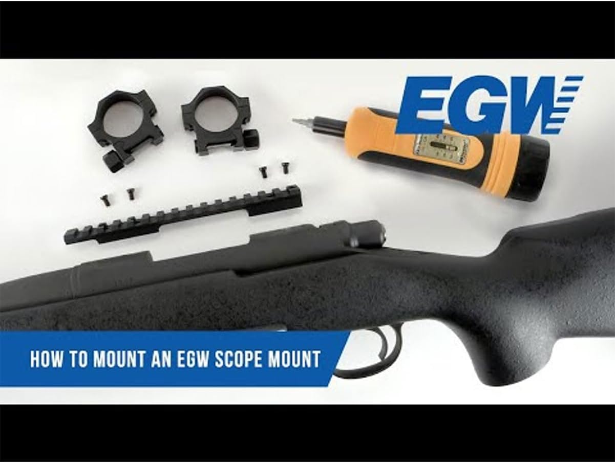 EGW Evolution Gun Works HD Howa Mini Action Scope Mount 0 MOA (81060)