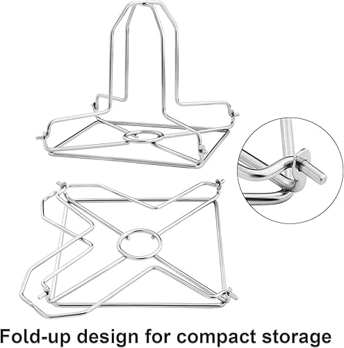 Miniatura 6 de RTT Soporte plegable para latas de cerveza, accesorio para ahumar, pollo perfectamente asado todo el tiempo