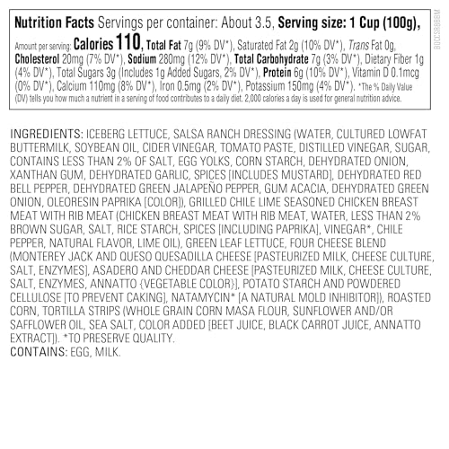 Amazon Fresh Brand, Large Size Fiesta Salad with Chicken, 11.65 Oz - Image 6