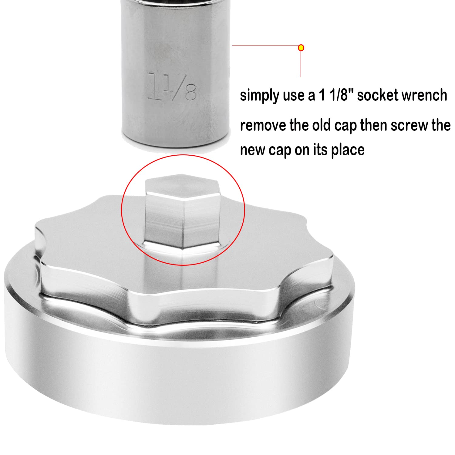 Snapklik.com : Fuel Filter Housing Cap Cover For 2010-2020 Dodge Ram ...