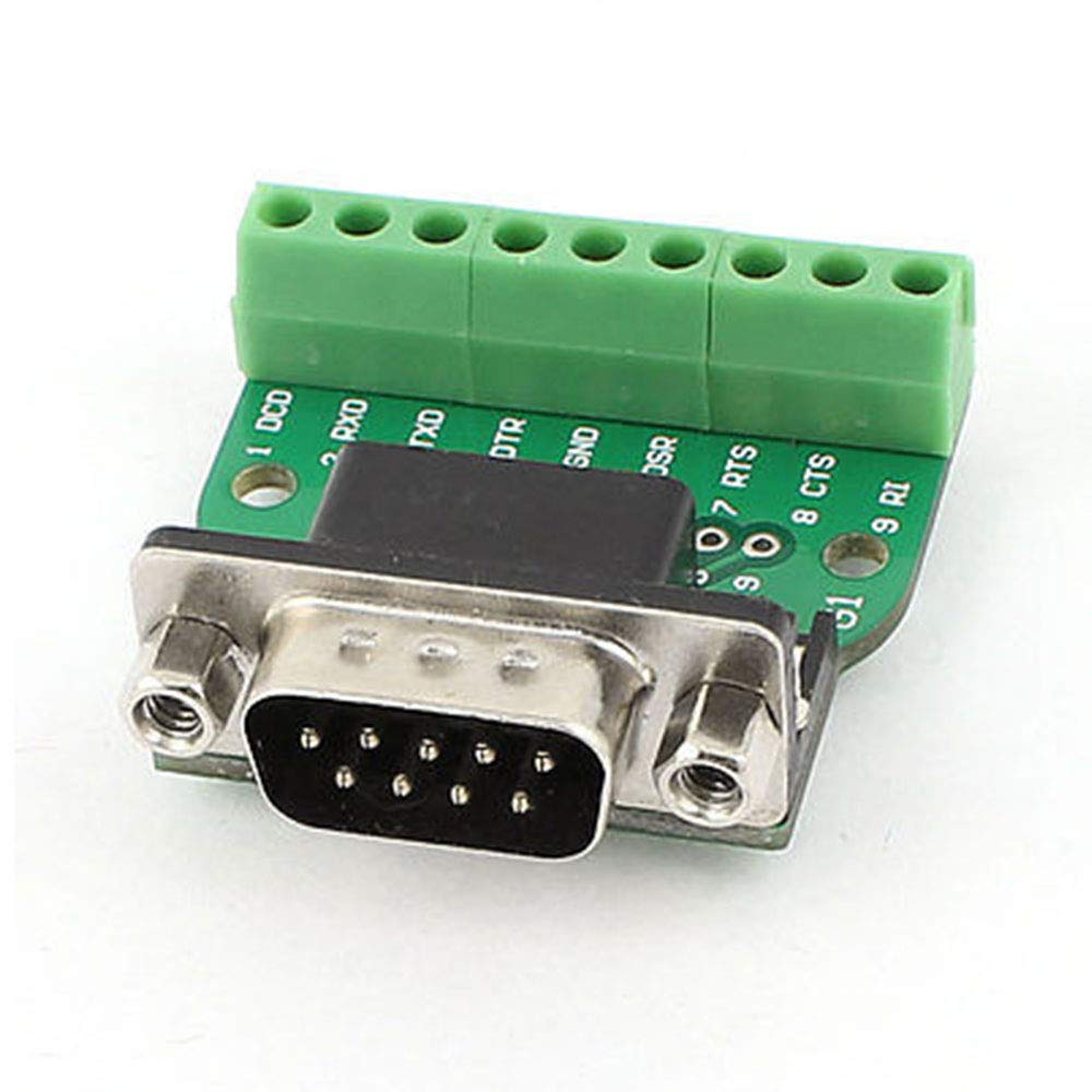 DB9 Soldeervrije Adapter 9 Pin Serieel R-S-232 naar 9 Pin Socket