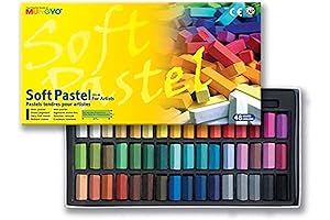 Non Toxic Mungyo Soft Pastel Set of 48, Chalk Pastel Set, Art Supplies