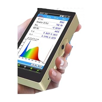OHSP350 Spectrometer Photometer CCT CRI illuminance Meter with PC SoftwareOHSP350