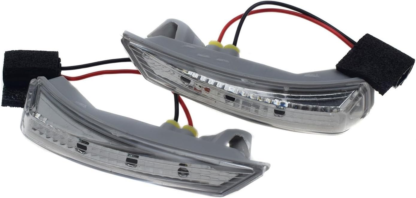 Side Mirror Turn Signal Light Compatible with Dodge Grand Caravan Chrysler Town Country Voyager Compatible with VW Routan 68052078AA 68052079AA 2008-2016(Right)