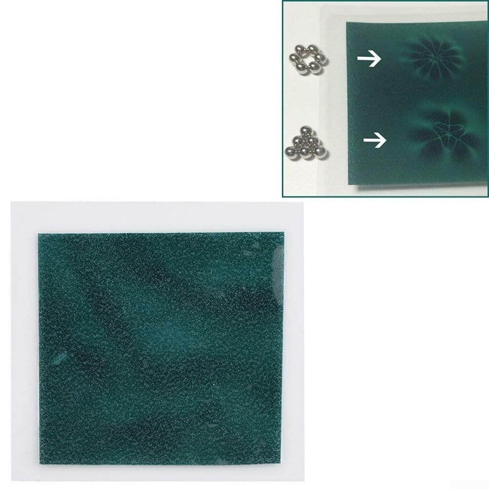 Magnetics Film d'affichage magnétique pour observateur de magnétique avec convexité ou cavité Vert foncé 100 x 100 mm