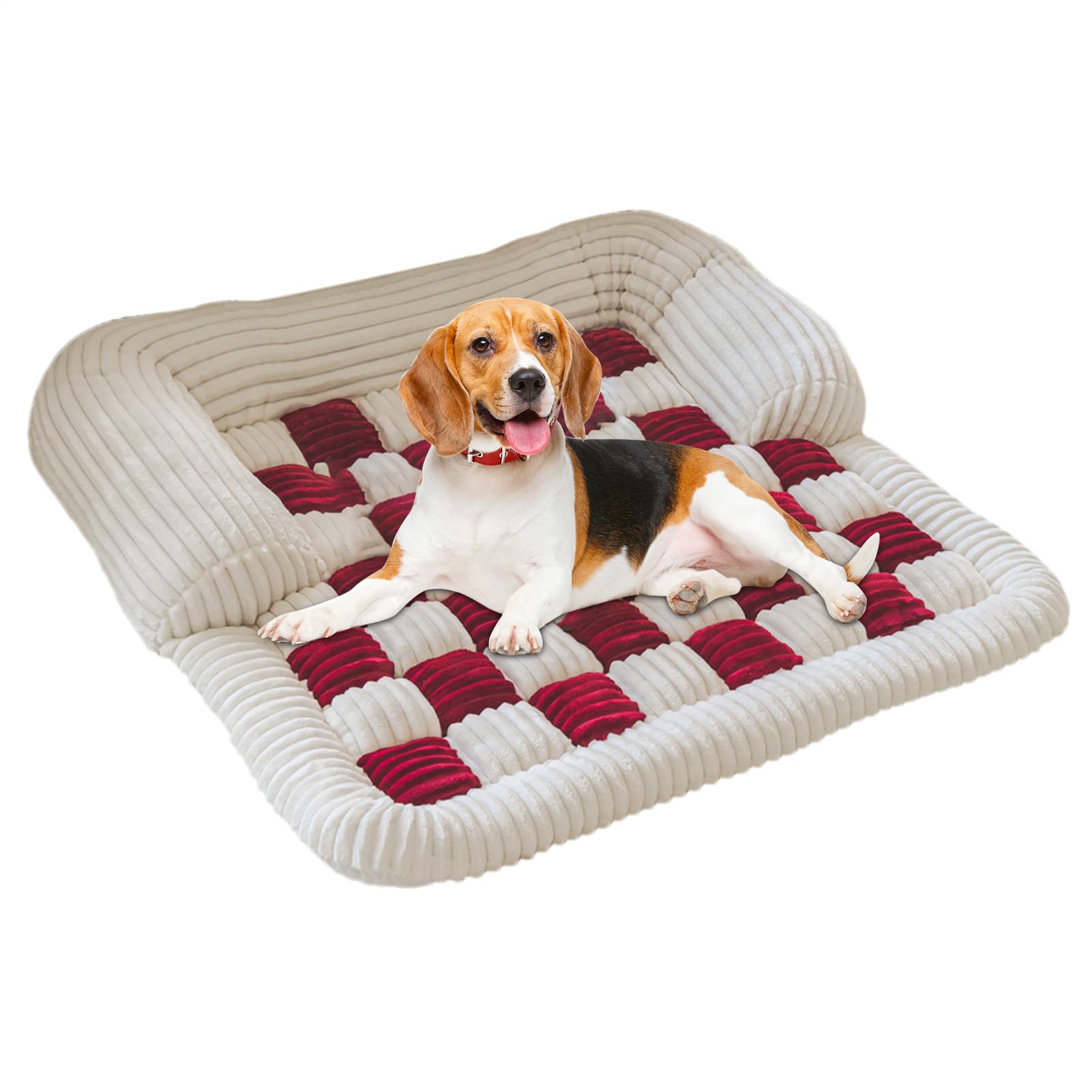 Housse de canapé lavable pour chiens pour protéger les meubles | Lit carré chat 70 cm