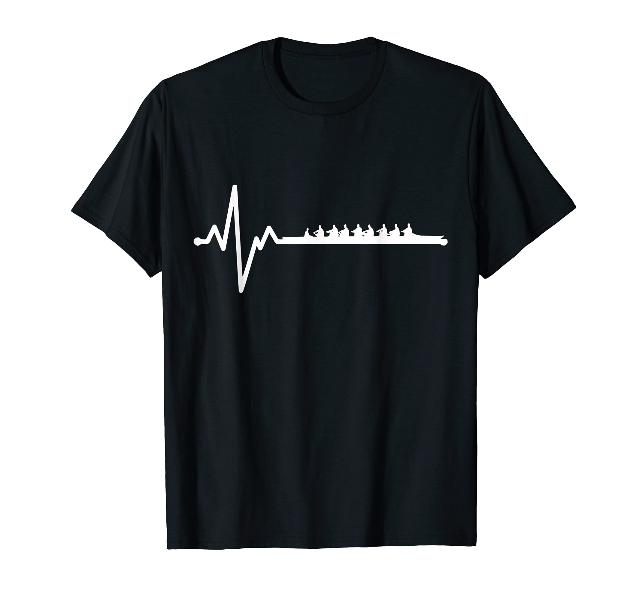 Rowing Accessories & AccessoriesRowing Crew Boat EKG - Rower Water Sports Row Team T-Shirt