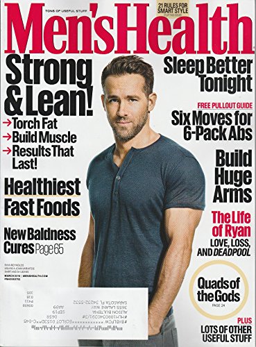Men's Health Magazine, March 2016