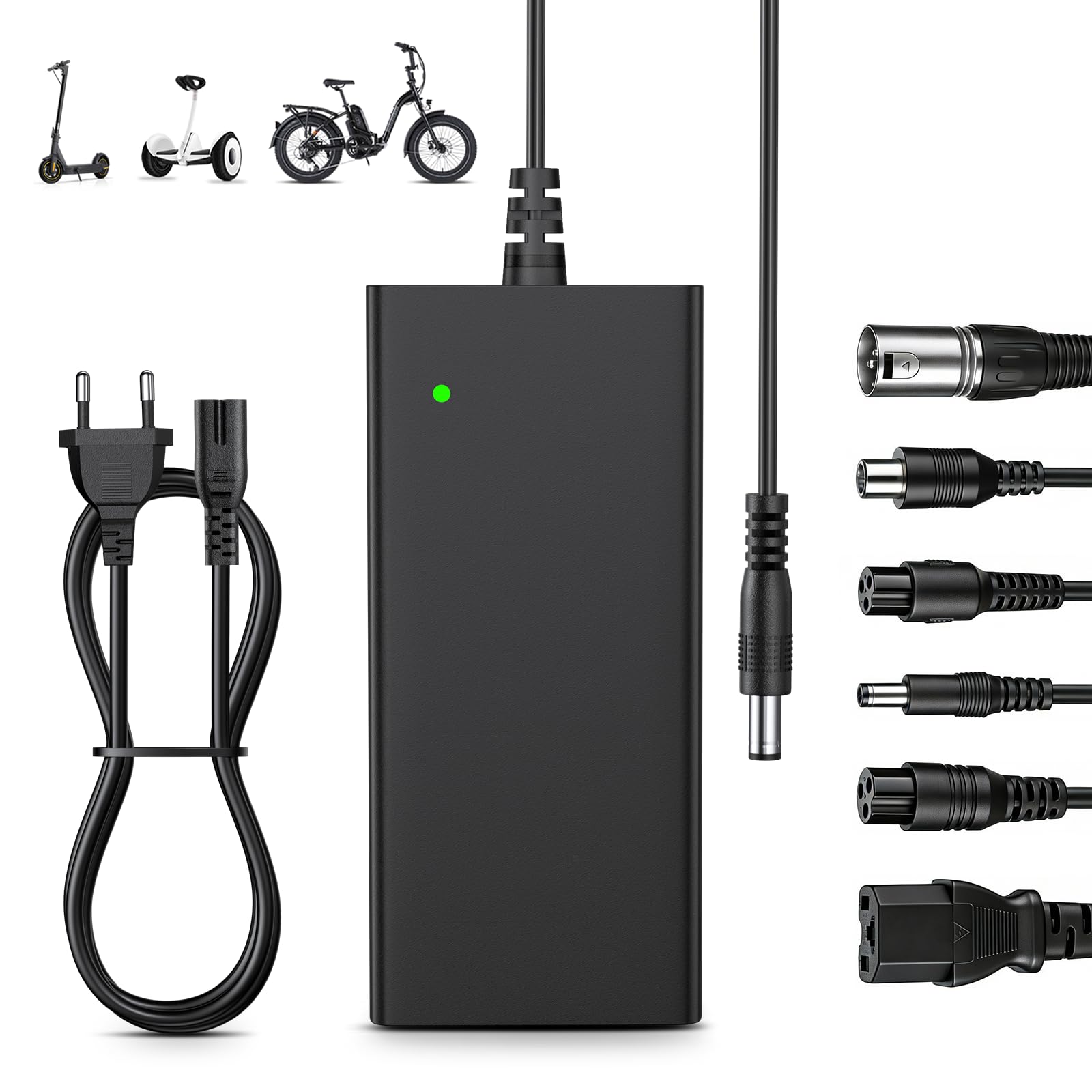 chargeur 48v trottinette électrique