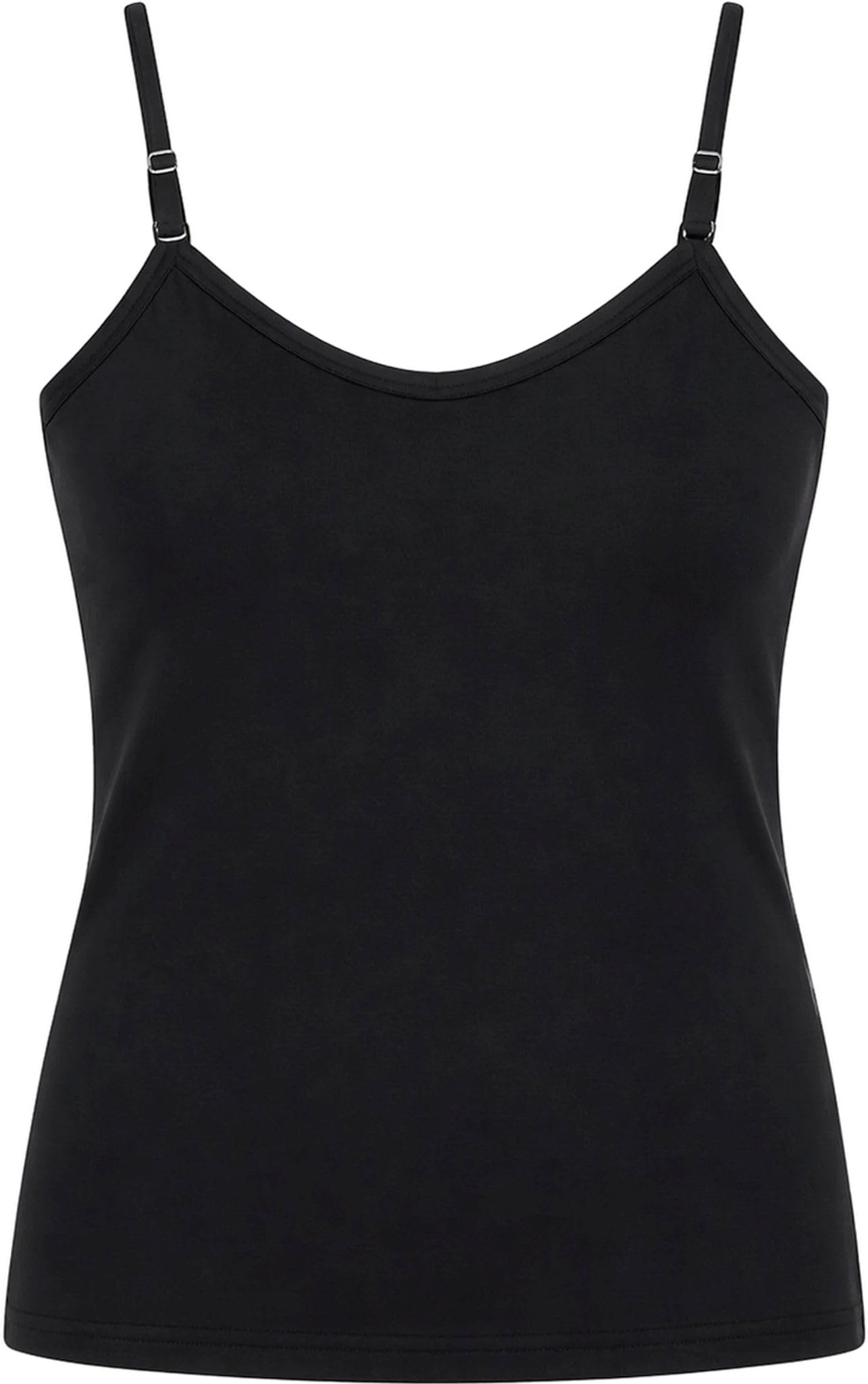 Women's Cotton Camisole Top for Women | Adjustable Spaghetti Strap Tank Top | V-Neck Sleeveless Solid Colour Innerwear Cami Shirt | Casual Stretch Basic Summer Vest Top-image-39