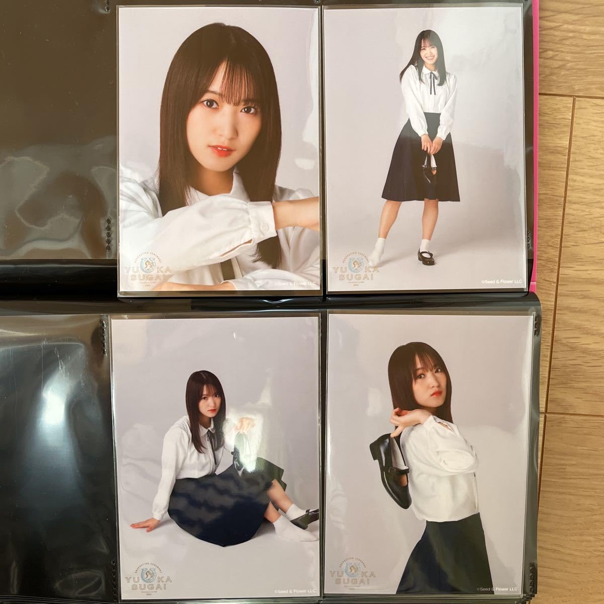 欅坂46 生写真 菅井友香セミコン